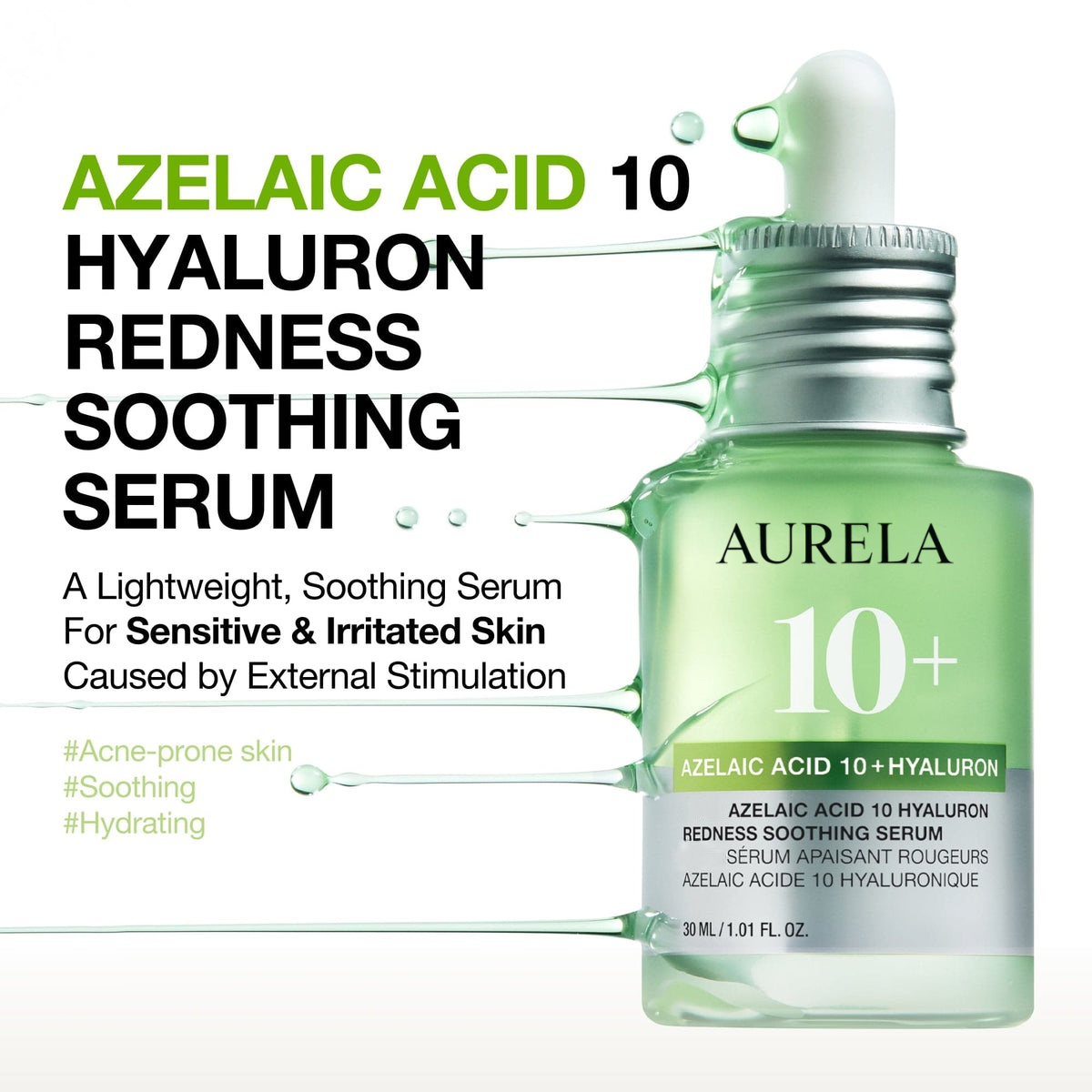 Azelaic Acid 10 Hyaluron Redness Soothing Serum